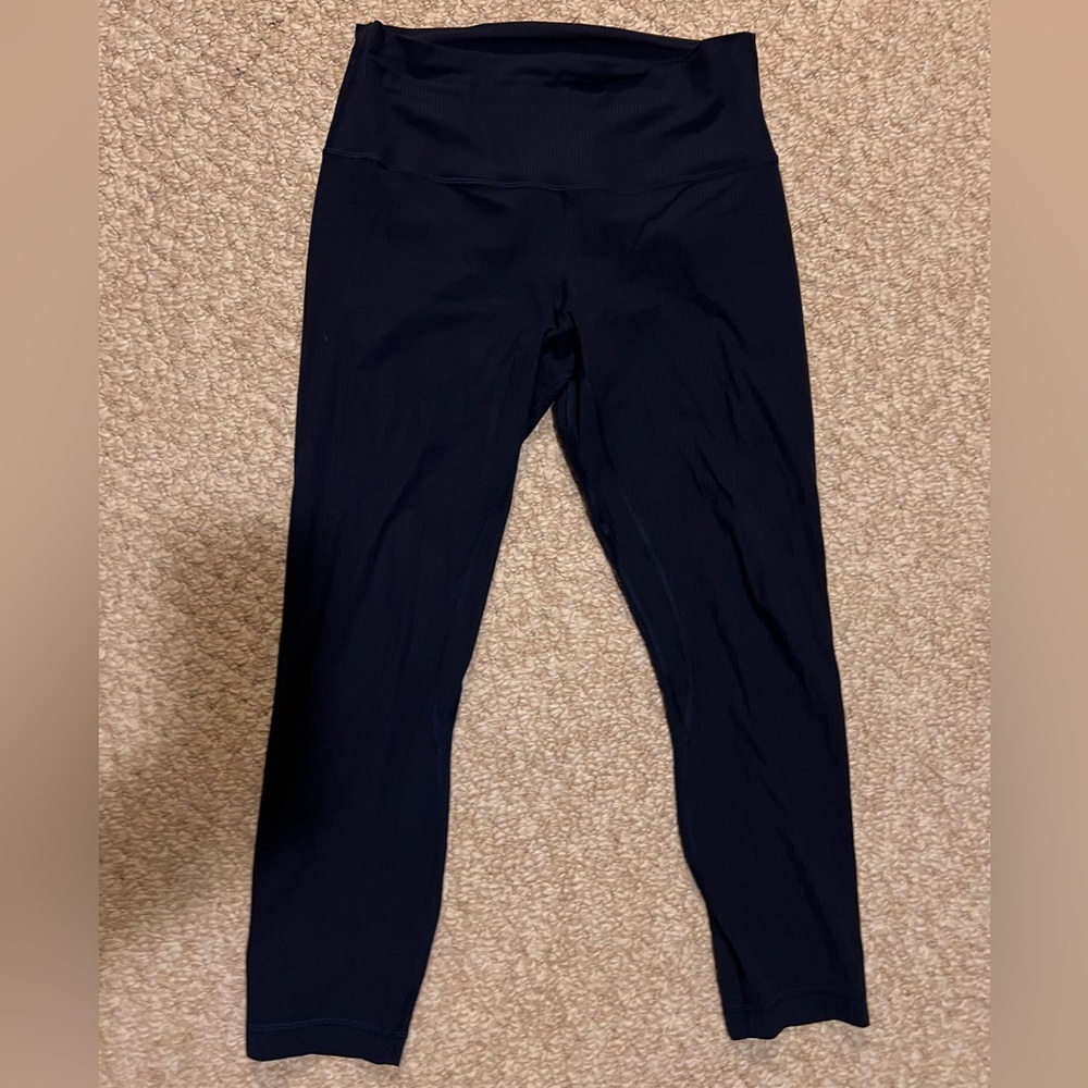 Ribbed Align Crops, 23”, size 8